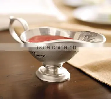 Stainless Steel Gravy Boat,mirror Polishing photo-3