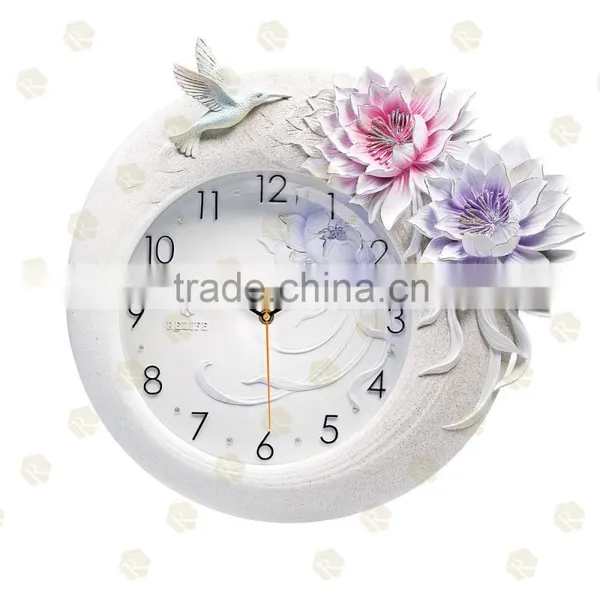 Fixed on the Wall and Can Removable Clock Wall Clock Decor/
