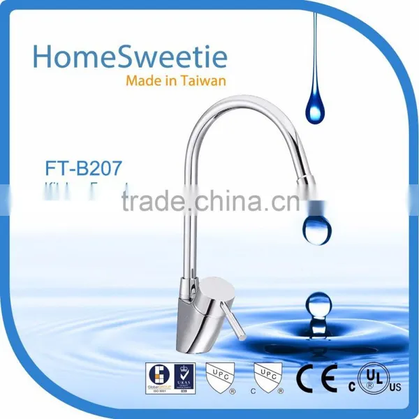 HomeSweetie-FT-B207F Taiwan High Quality for RO Solid Brass Kitchen Faucet photo-3