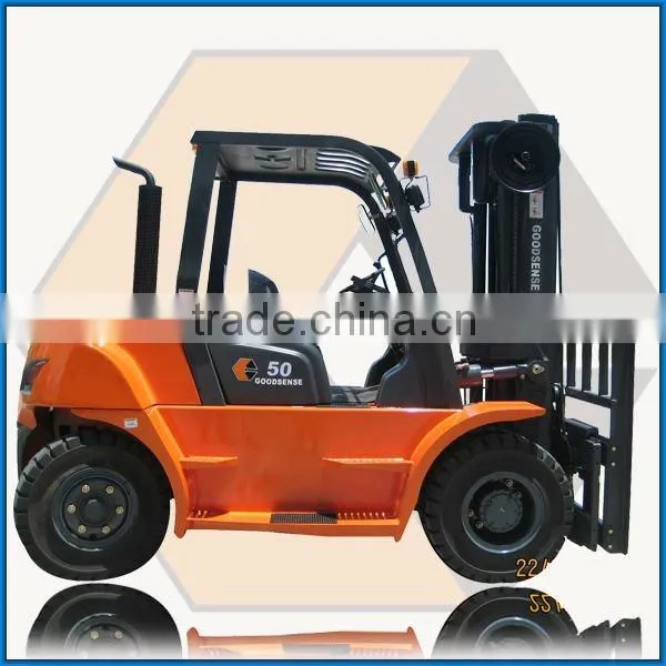 High Quality Cheap Price 5 Ton Counter Weight Gasoline Engine Forklift Trucks for Sale photo-5