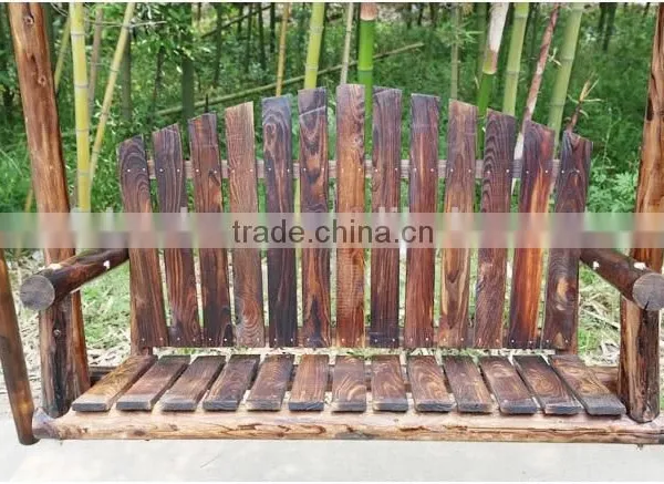 Garden Outdoor Wooden Swing Chair photo-5