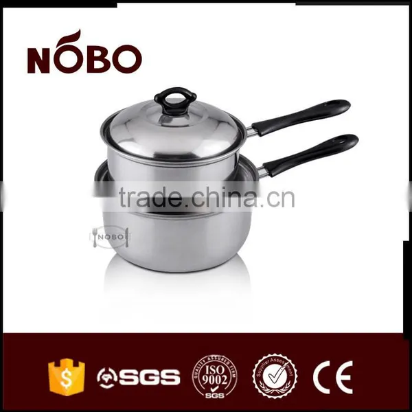 NOBO 2016 Bakelite Handle Multifuntion Stainless Steel Cooking Pot photo-2