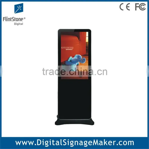 Shopping Mall Advertising Marketing 42 Inch Free Standing Lcd Digital Poster