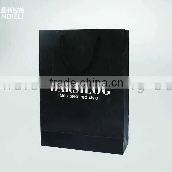 Paper Printing Packaging Bag for Shopping and Promotion With Rope Handle