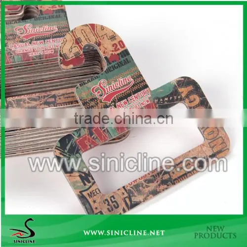 Sinicline Personalized Cardboard Scarf Display Hanger photo-2