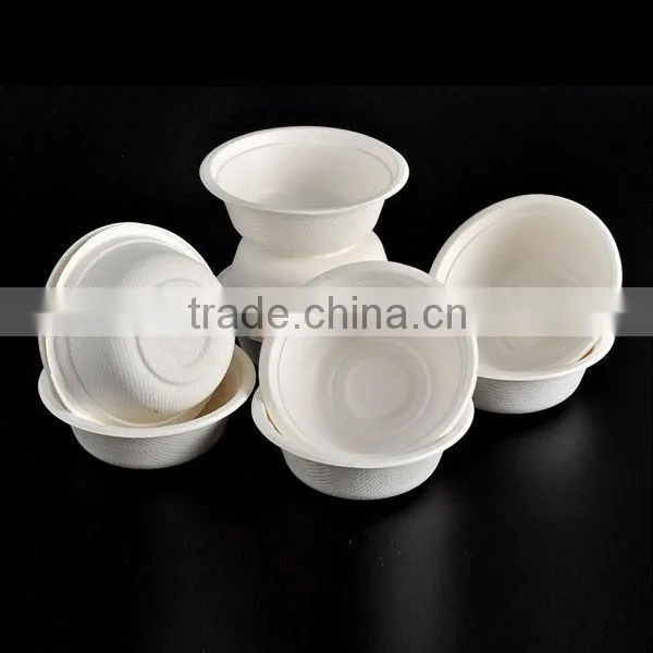 Bowl Biodegradable Disposable Sugarcane Pulp Bowl photo-2