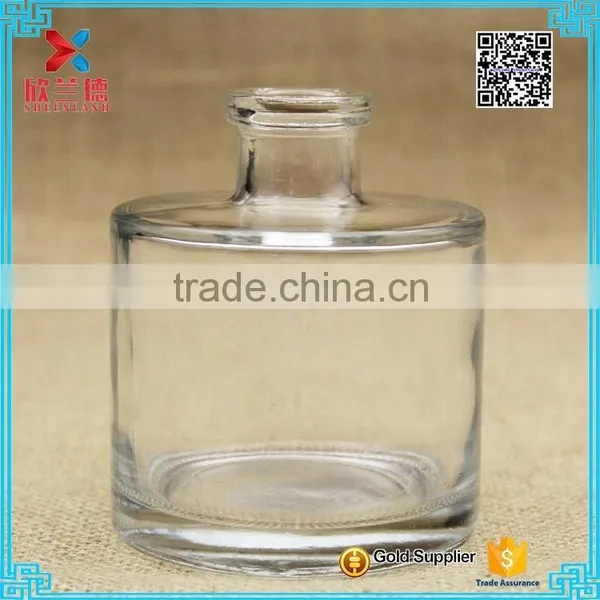 200ml High Quality Round Fragrance Aroma Diffuser Glass Bottle With Cork Supplier's Choice photo-3