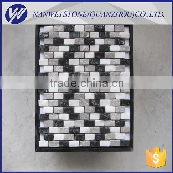 Mosaic Tiles Cheap Price Wooden Project Natural Stone photo-6