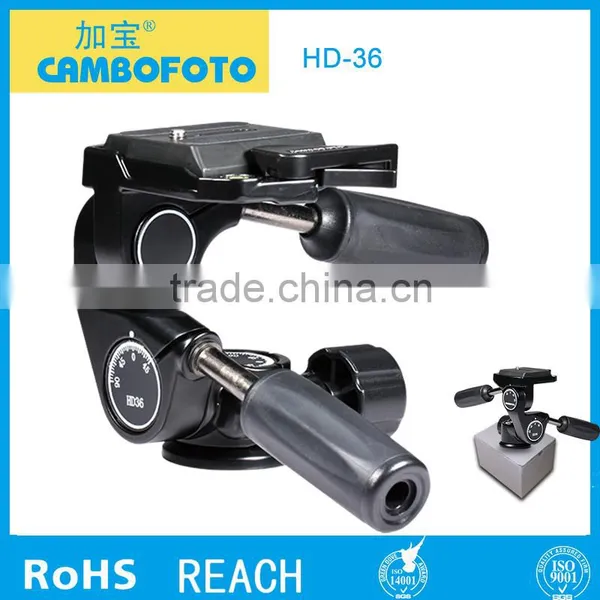 Hot Sale Black 360 Degree Rotating Digital Camera Tripod Ball Head photo-2