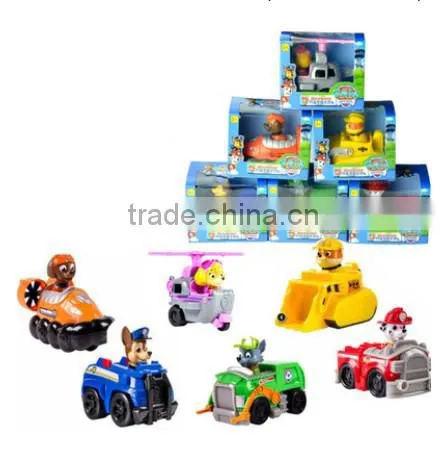 2016 Hot Sale 6 Dogs Patrol Dolls