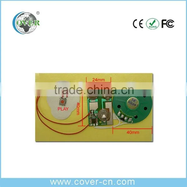 Programmable Recordable Sound Chip/ Sound Module For Plush Toys And Greeting Cards photo-4
