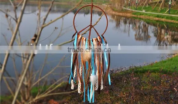 Tribal Large Dream Catcher - Gypsy Fringe White Crocheted Mandala - Aztec Dream Catcher - Bohemian Crochet Dream Catcher