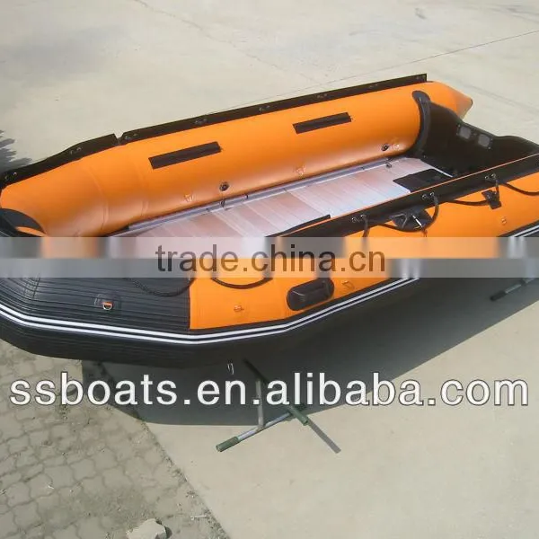Sunshine 11'8"360cm Inflatable Boat Tender Dinghy Fishing Camping Pontoon Boat photo-5