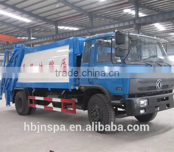GOOD PRICE Dongfeng 153 12CBM White Color Compactor Garbage Truck photo-4