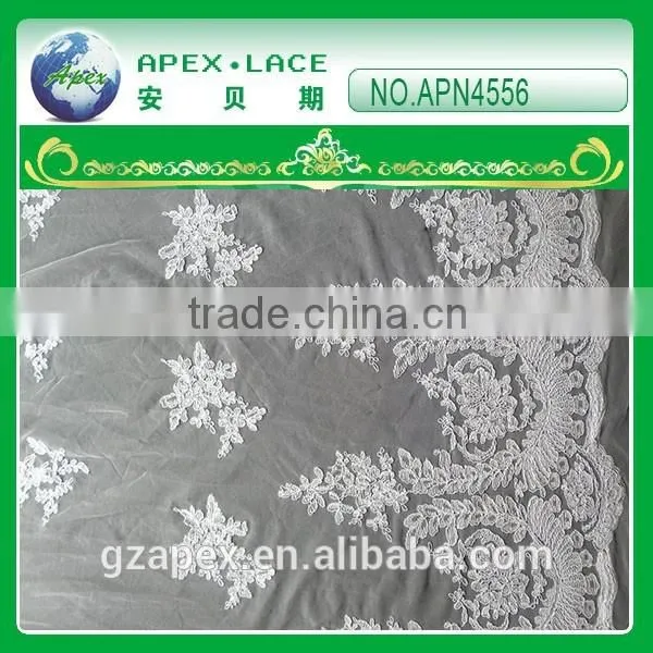Fancy Embroidery Lace Fabric Lace for Wedding Dress