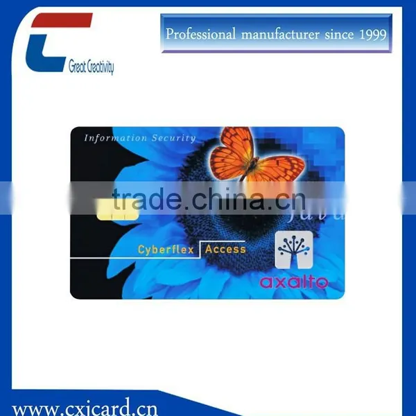 Custom Cr80 Handheld Smart Iso Contact Card photo-3