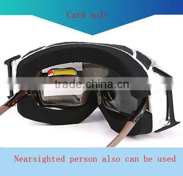 Doule Lens Snow Goggles Snowmobile Snowboard Skate Ski Goggles With Big Spherical photo-5