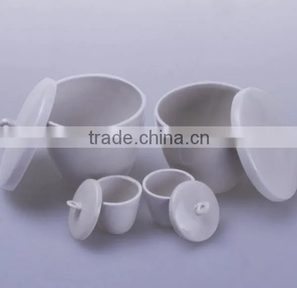 Lab Porcelain Crucibles,50ml With High Wall