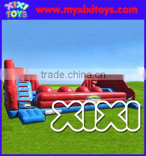 Challenge Wipeout Inflatable Big Baller Obstacle,inflatable Jumping Balloons