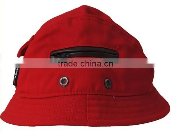 2015 Fashion Cotton Fabric Bucket Hats With Short Bill photo-3