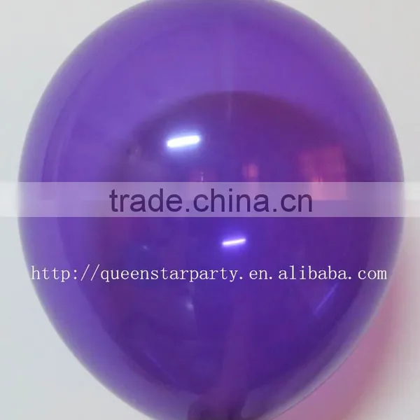 Standard Color Helium Gas Balloon Purple
