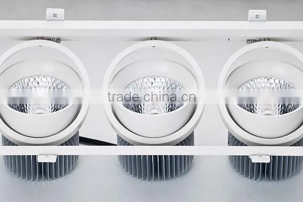 Top Grade COB LED Chip With High Luminums Efficiency and High CRI 3x45w Square Led Grille Light photo-4