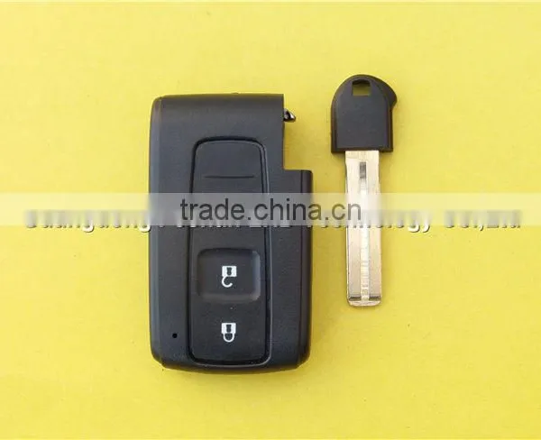 Promotion 2 Buttons Smart Remote Key Shell for Toyota Crown Blank Key With Blade photo-2