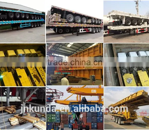 High Quality Low Price 60ton 3 Axle Low Bed Semi Trailer for Sale photo-5