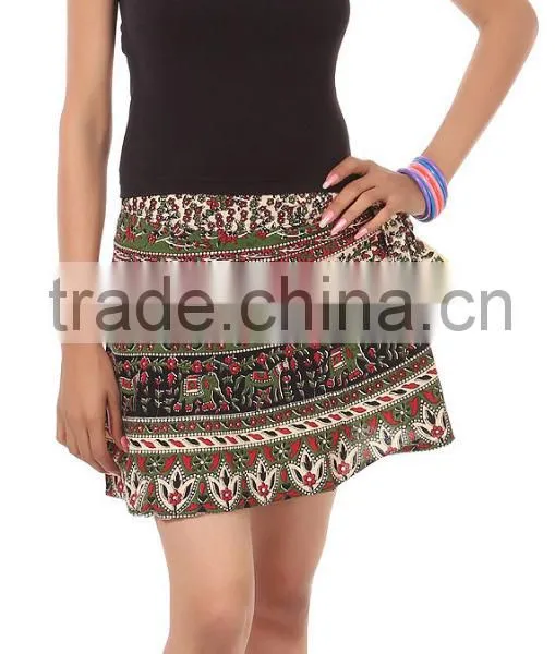Mini Wrap Skirt - Buy Gift For Valentine Day photo-3