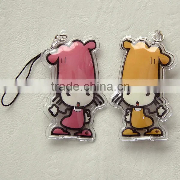 Unregular Down Tag With Cartoon Printing for Women's and Children's Apparel photo-3
