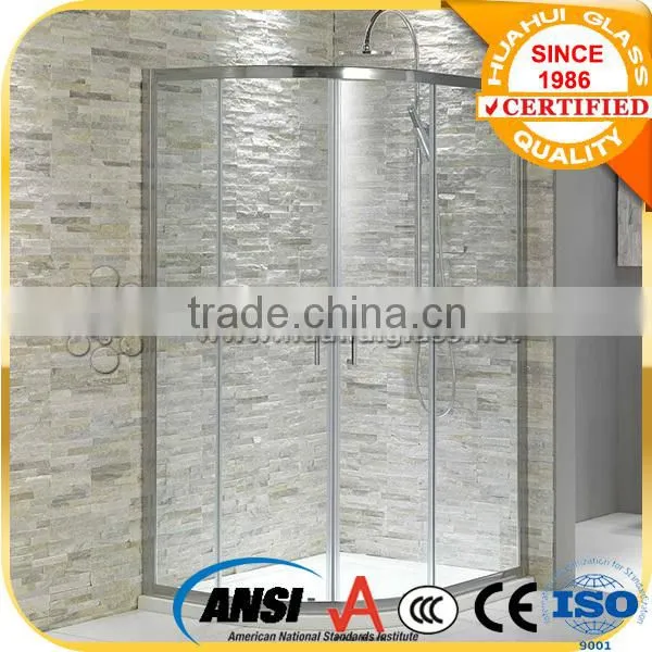 Bath Aluminum Frame Tempered Glass Shower Rooms photo-4