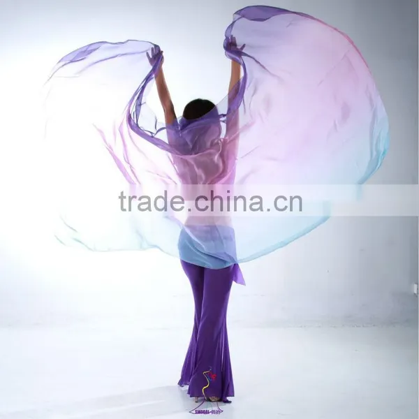 SWEGAL Wholesale Belly Dance Silk Fan Dance Use Costume Many Colors Choose photo-6