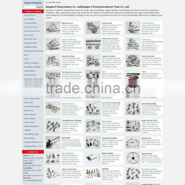 Stainless Steel Rigging
