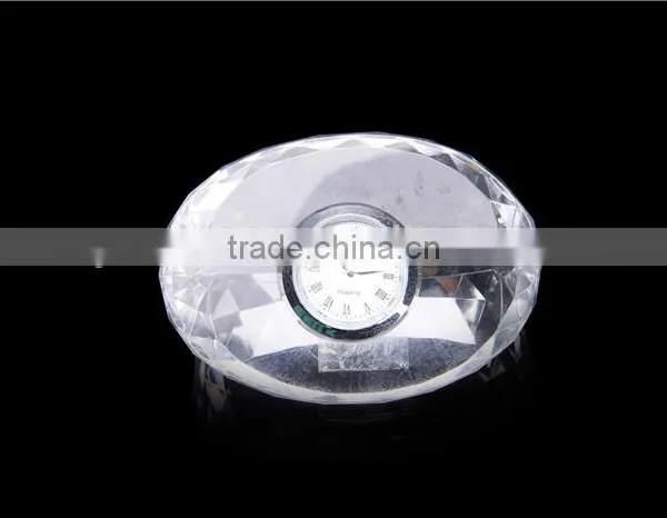 Fashion Crystal Clock Table Decoration photo-3