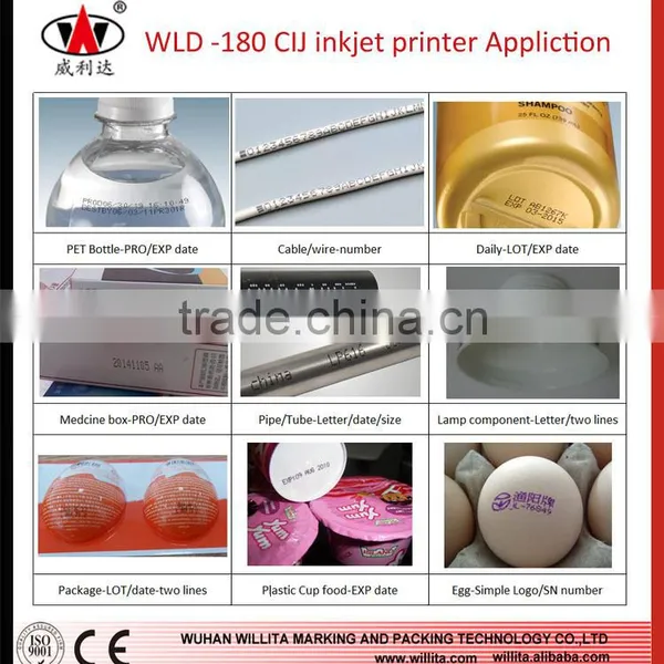 High Adhesion Ink HDPE / PET Plastic Bottle Industrial Inkjet Coding Printer photo-4