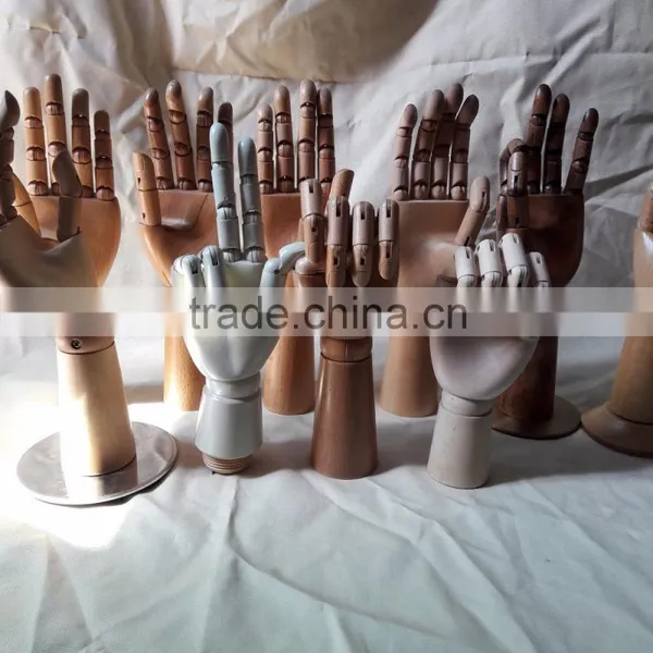 Plastic Display Hand Wooden Hand Display Hand Children Wooden Hand Man Wooden Hand photo-4