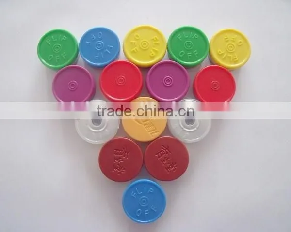 Flip off Cap With Logo for 20ml Tubular Glass Vial photo-3