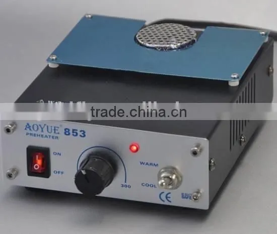 New Aoyue 853 Compact Preheater Hot Air Preheating Repair Station 220V