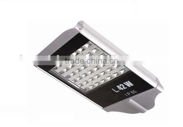 42W Super Bright,low Power Consumption LED Street Light,45mil Epistar Chips,constant Driver,PF >0.93