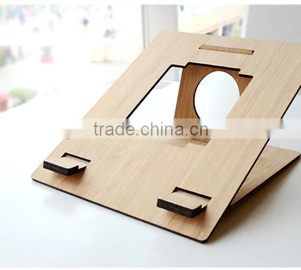 Bamboo Stand For Computer