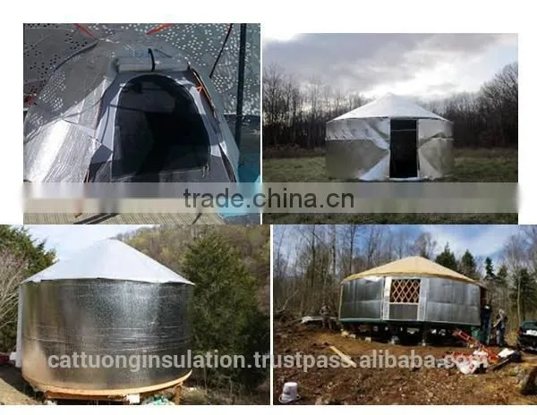 Metalized Reflective Bubble Thermal Insulation for Pallet Packing