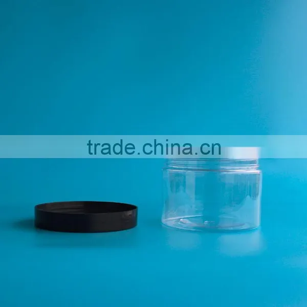 Wholesale 350 ml Plastic Pet Cosmetic Jars With Screw Cap photo-3