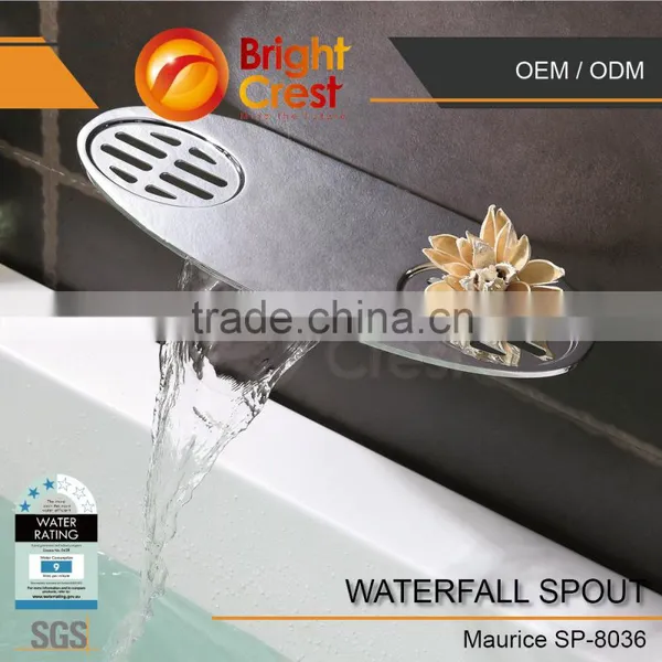 Bathroom Accessories Wall Mount Tub Bath Faucet Spout photo-3