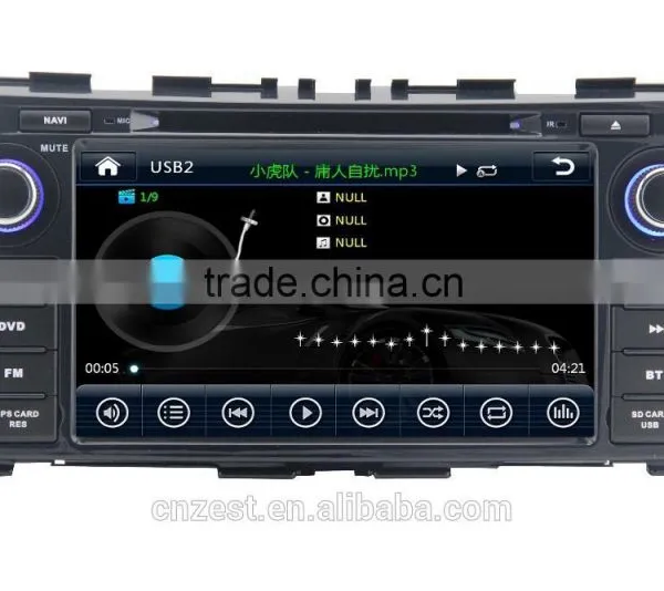 Most Professional in China Car Dvd Gps Player for NISSAN TEANA With Dual-core A8 photo-5