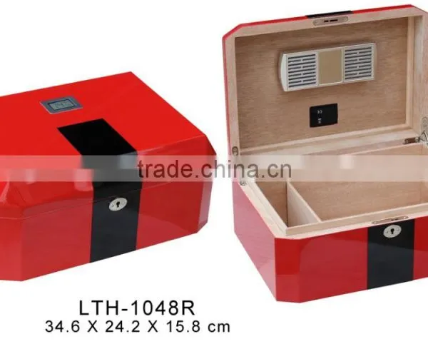 Cigar Humidor Cedar Wood Box photo-2