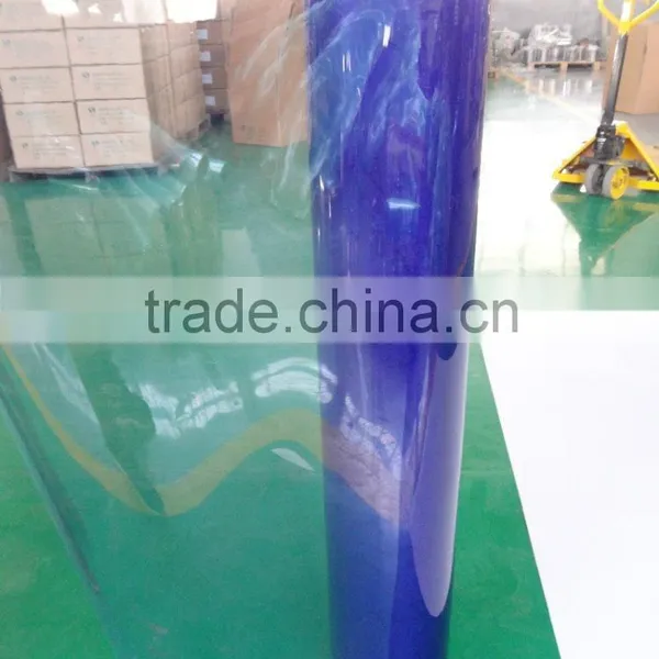 No Crack No Bubbles Glass Clear PVC Table Cover photo-2