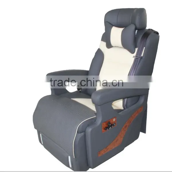 Luxury Car Seat for Kinds of MPV Conversion With Adjustable Foofrest Headrest photo-2