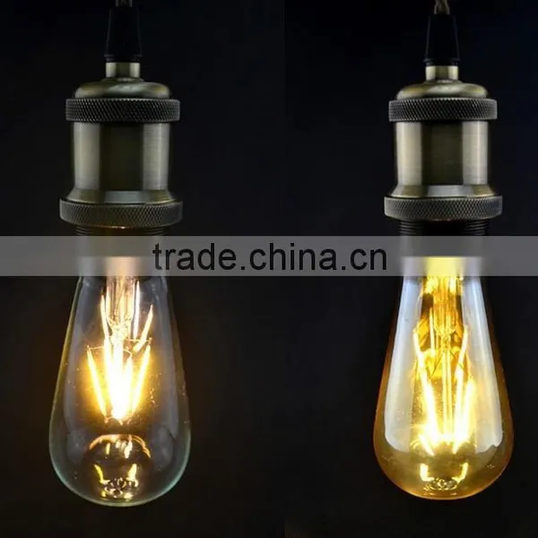 2015 Wholesale Super Bright ST64 6W Lamp Vintage Led Filament Retro Lamp photo-6