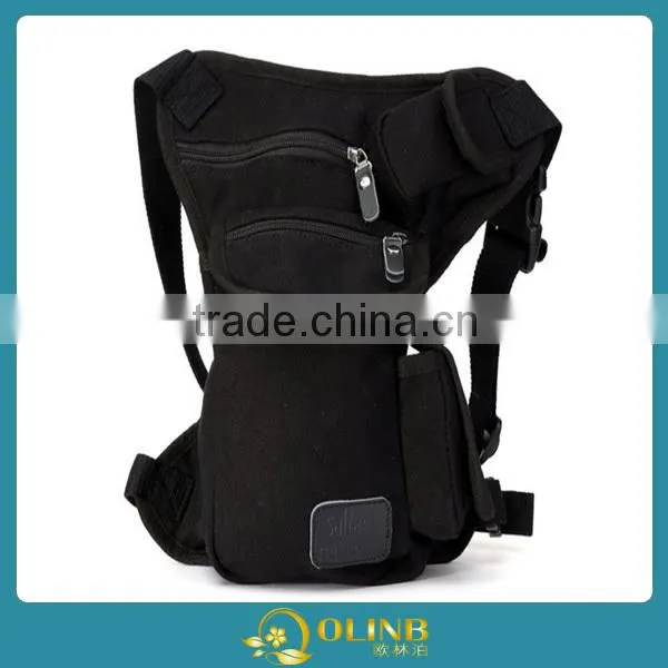 Men Outdoor Canvas Drop Waist Leg Bags;Pack Running Belt;Bicycle and Motorcycle Bags photo-3