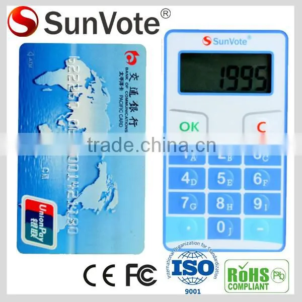 Wireless Voting System Audience Interactive Voting System